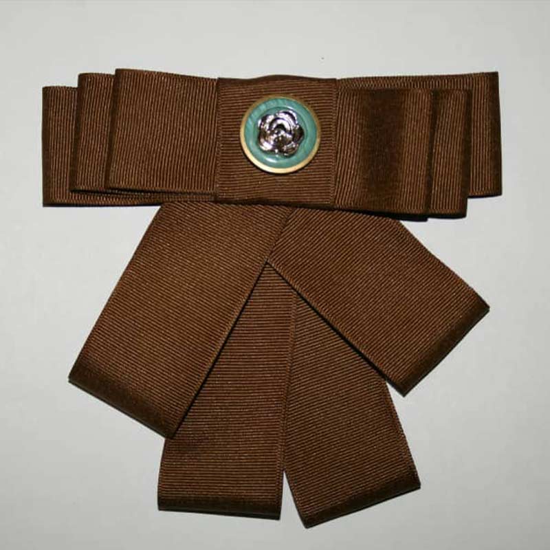 Brown brooch online