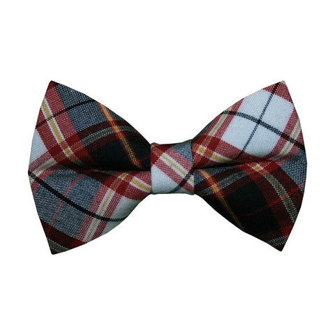 Red Black And White Adult Bow Tie