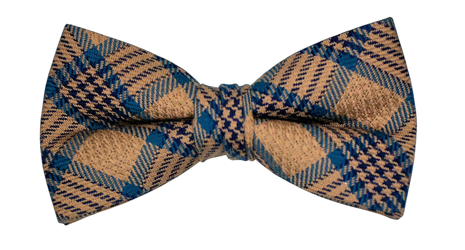 Brown And Blue Bowtie