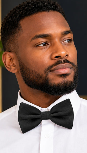 Black Bow Tie For Adult