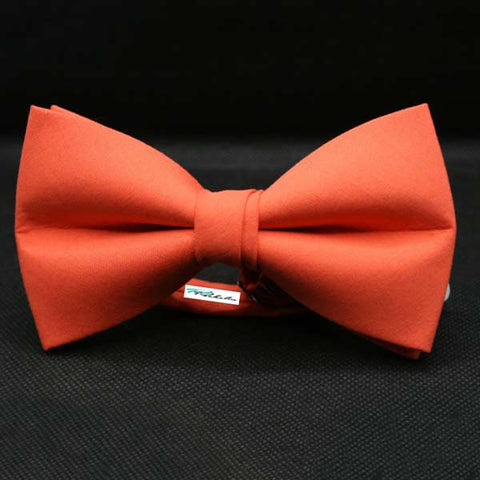 Coral Cot Bow Tie